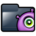 Folder H Alien Icon